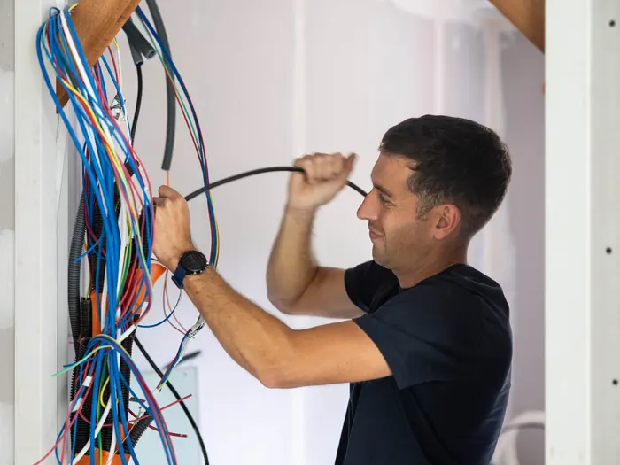 Câblage électrique d’une maison en rénovation